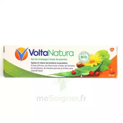 Voltanatura Gel De Massage Plantes Bio T/50ml à ROCHEMAURE