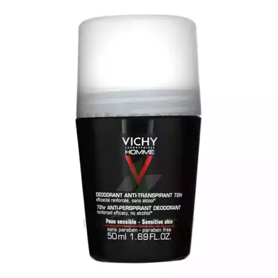 Vichy Homme Déodorant Anti-transpirant Bille/50ml à ROCHEMAURE