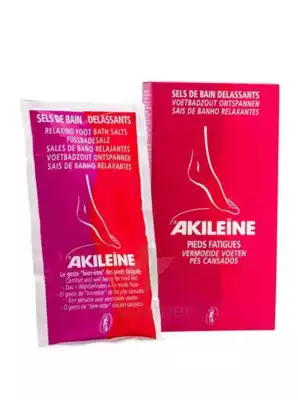 Akileine Soins Rouges Sels De Bain DÉlassant 2sach/150g à ROCHEMAURE